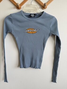 Santa Cruz Ribbed Longsleeve Tee